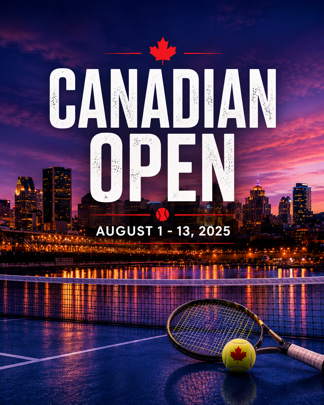 National Bank Open tournament artwork