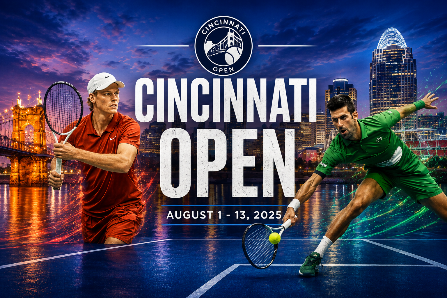 Cincinnati Open tournament artwork
