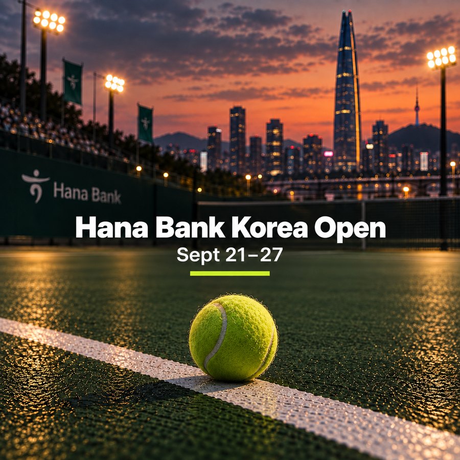 Korea Open, September 21-27, 2026