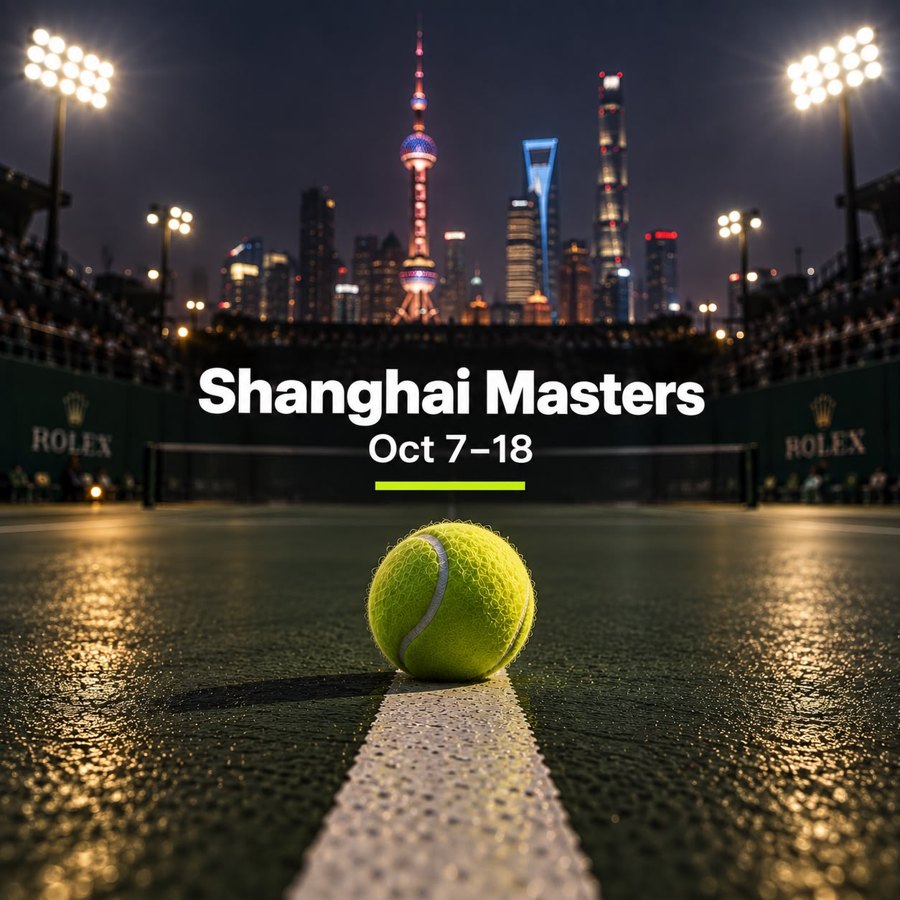 Shanghai Masters, October 7-18, 2026